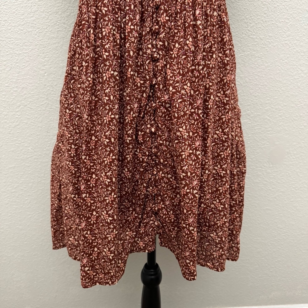 Madewell Pintuck Mini Dress in Florentine Floral Size XS - Picture 5 of 16